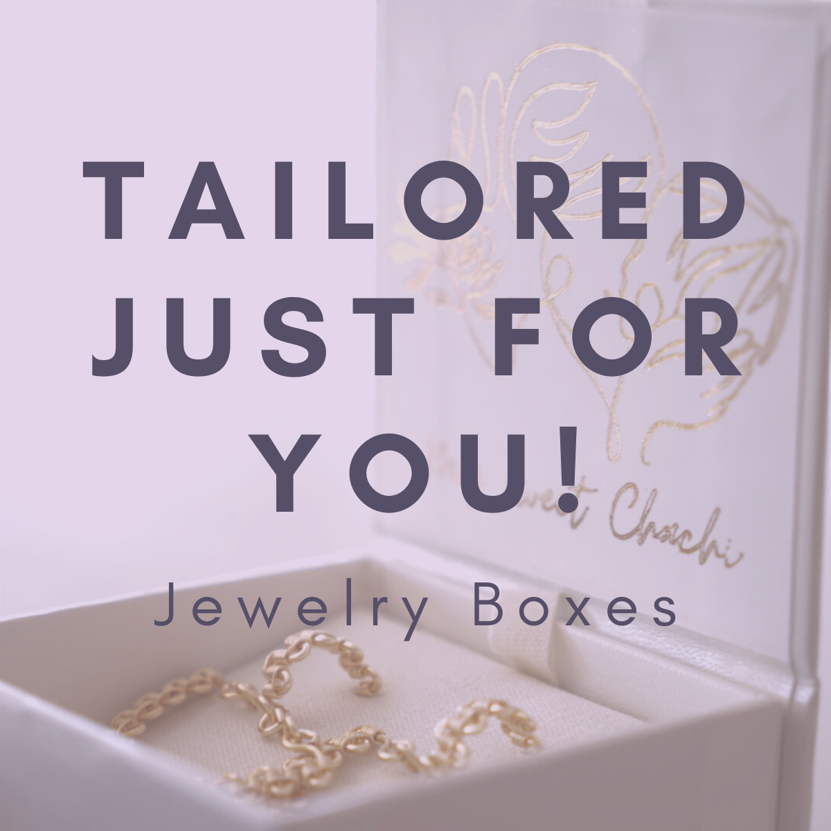 Personalized Jewerly Boxes