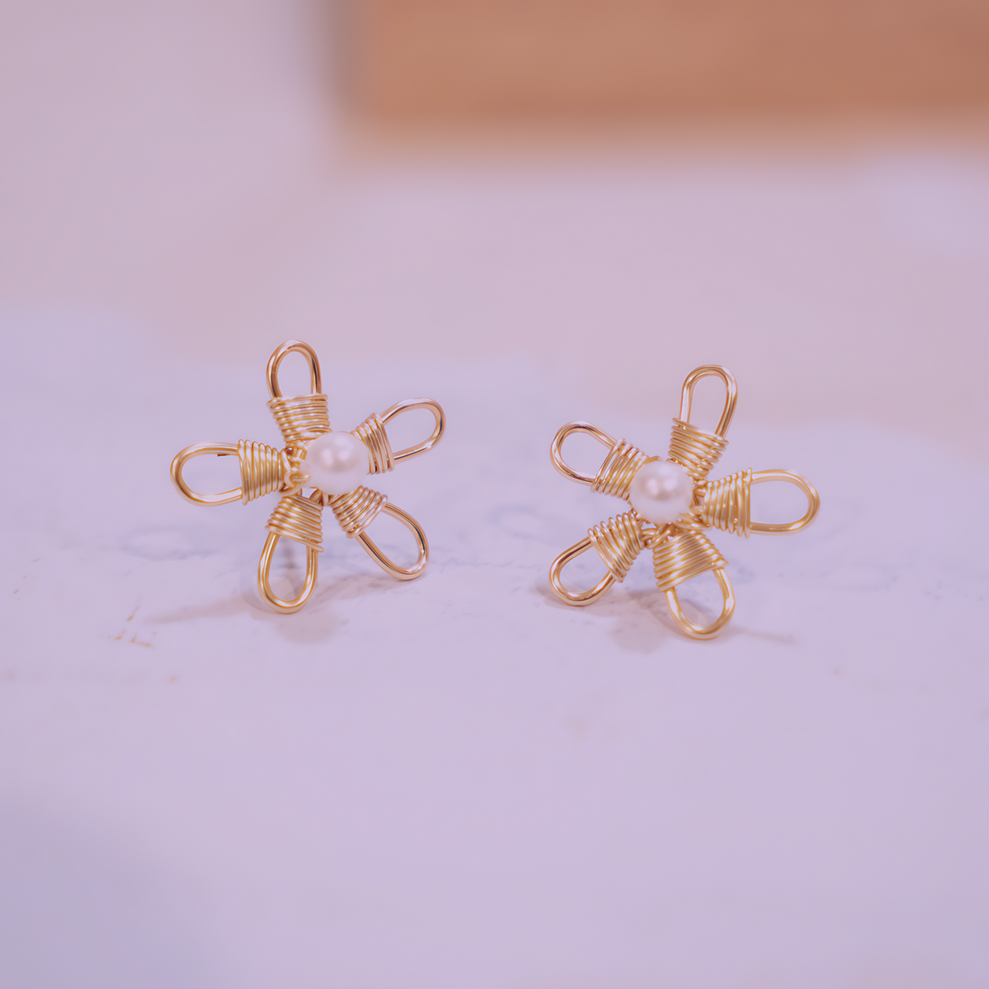 Little Flower Studs